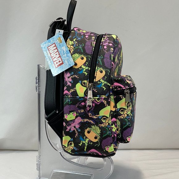 FunkoPop Marvel:X-men Blacklight Mini Backpack LE - Picture 4 of 5